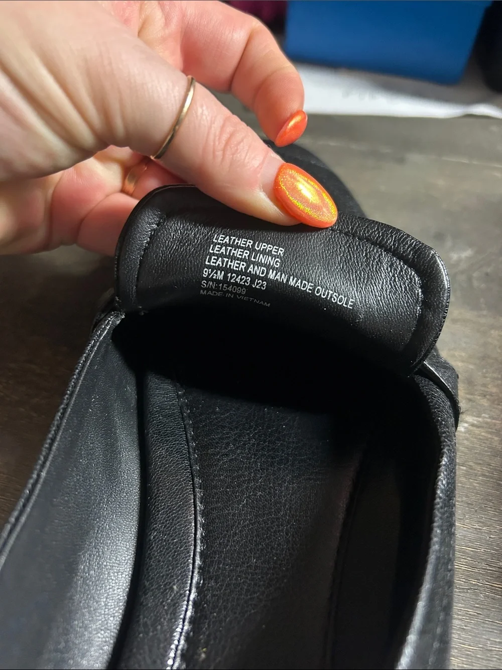 Tory Burch black leather